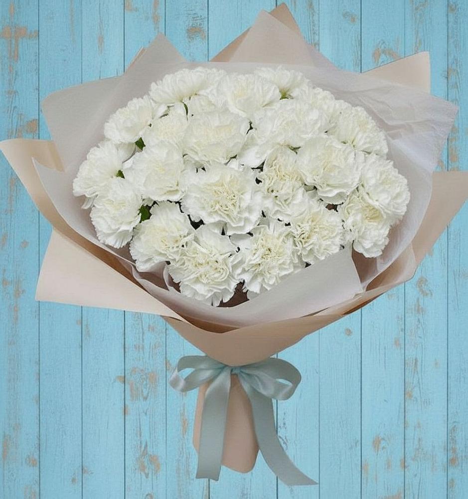 Букет цветов из: Гвоздики в Светлом Калининградской области