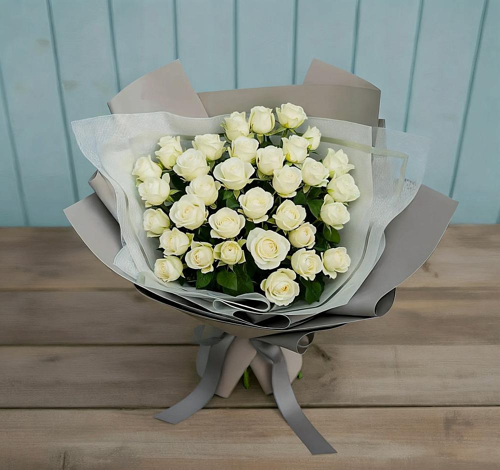 Букет Белоснежная нежность в Светлом Калининградской области