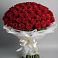 Букет 101 Красная роза Блэк Мэджик в Светлом Калининградской области