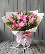 Букет Розовый кустик в Светлом Калининградской области