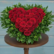 Цветочная композиция из Розы в виде сердца в Светлом Калининградской области