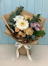 Букет цветов из:  Герберы и Хризантемы в Светлом Калининградской области