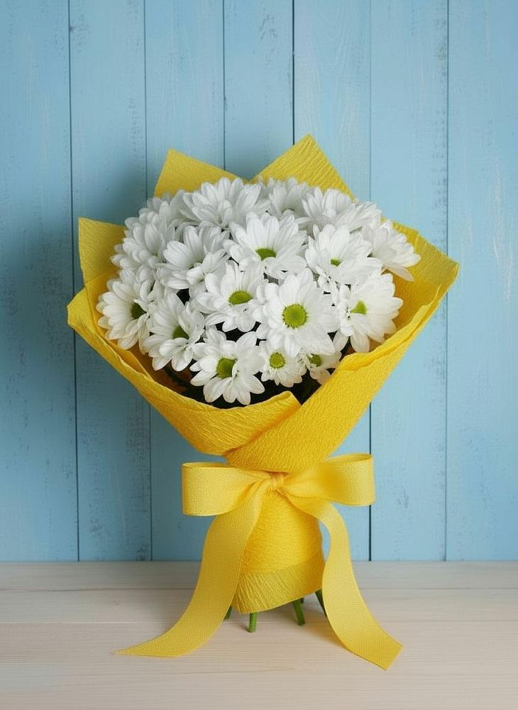 Букет цветов из: Хризантемы в Светлом Калининградской области