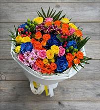 Букет цветов из:  Розы и Хризантемы в Светлом Калининградской области