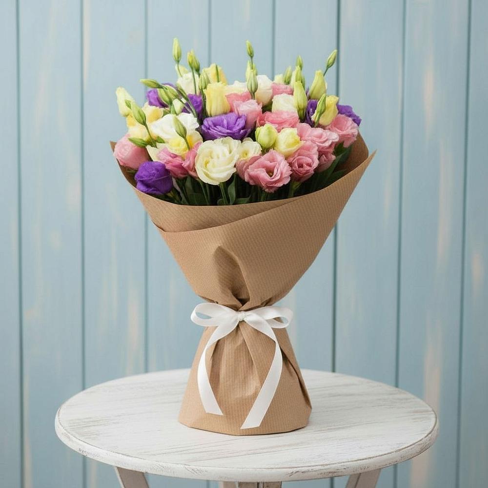 Букет цветов из: Лизиантусы в Светлом Калининградской области