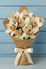 Букет цветов из:  Орхидеи и Розы в Светлом Калининградской области